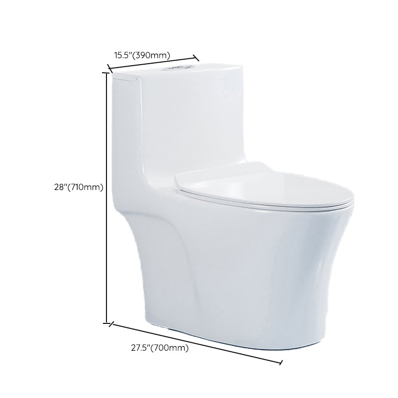 Modern White Ceramic Flush Toilet Floor Mounted Urine Toilet for Washroom Clearhalo 'Bathroom Remodel & Bathroom Fixtures' 'Home Improvement' 'home_improvement' 'home_improvement_toilets' 'Toilets & Bidets' 'Toilets' 7069667
