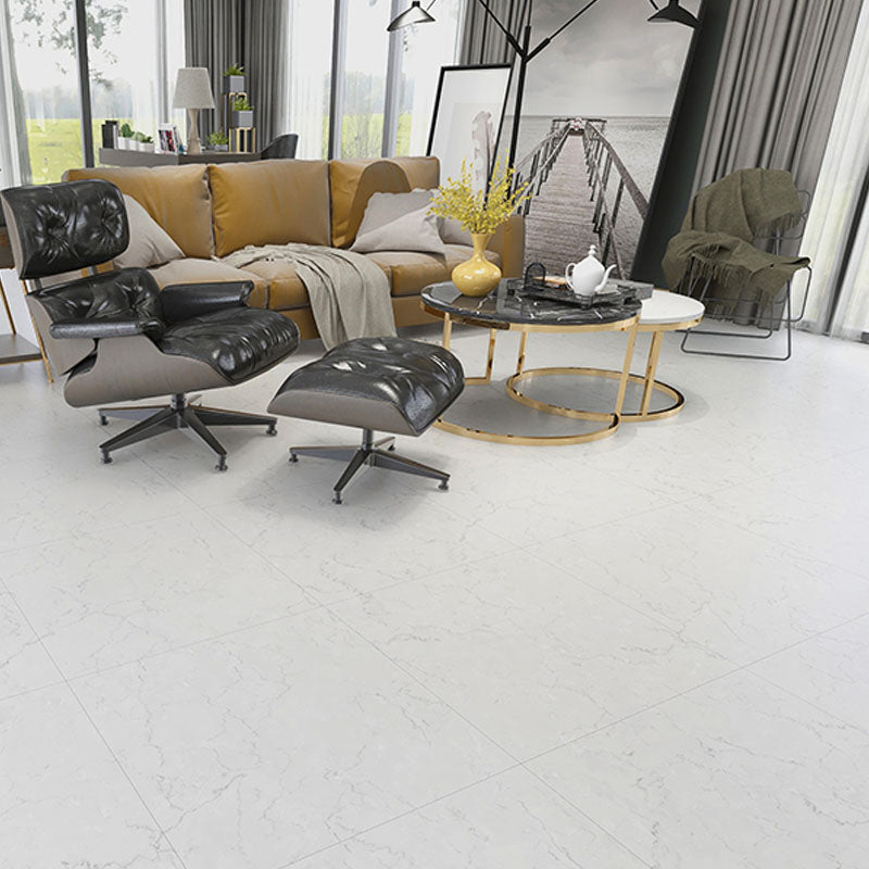 Indoor Flooring Vinyl Peel and Stick Marble Print Square Flooring Vinyl Light Beige Clearhalo 'Flooring 'Home Improvement' 'home_improvement' 'home_improvement_vinyl_flooring' 'Vinyl Flooring' 'vinyl_flooring' Walls and Ceiling' 7078155