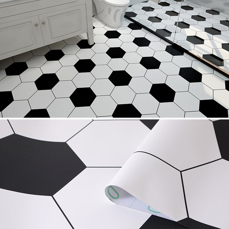 Modern Vinyl Floor Planks Peel and Stick Geometric Printed PVC Flooring Clearhalo 'Flooring 'Home Improvement' 'home_improvement' 'home_improvement_vinyl_flooring' 'Vinyl Flooring' 'vinyl_flooring' Walls and Ceiling' 7078290