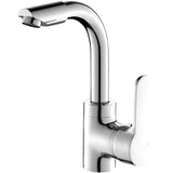 Modern Bathroom Faucet Brass Lever Handle Washroom Tub Faucet Clearhalo 'Bathroom Remodel & Bathroom Fixtures' 'Bathroom Sink Faucets' 'Bathroom Sinks & Faucet Components' 'bathroom_sink_faucets' 'Home Improvement' 'home_improvement' 'home_improvement_bathroom_sink_faucets' 7078544