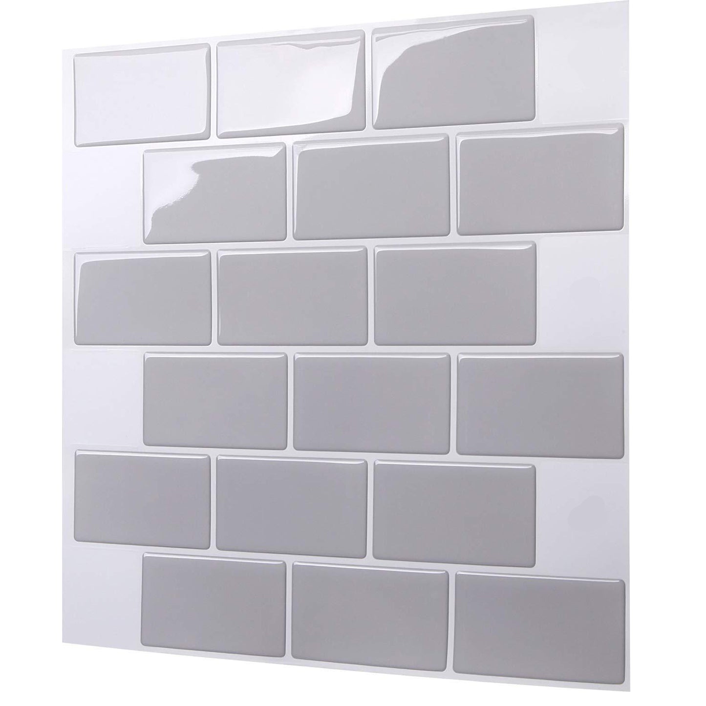Modern Peel and Stick Backsplash Tile PVC Staggered Joint Peel and Stick Wall Tile Clearhalo 'Flooring 'Home Improvement' 'home_improvement' 'home_improvement_peel_stick_blacksplash' 'Peel & Stick Backsplash Tile' 'peel_stick_blacksplash' 'Walls & Ceilings' Walls and Ceiling' 7080222