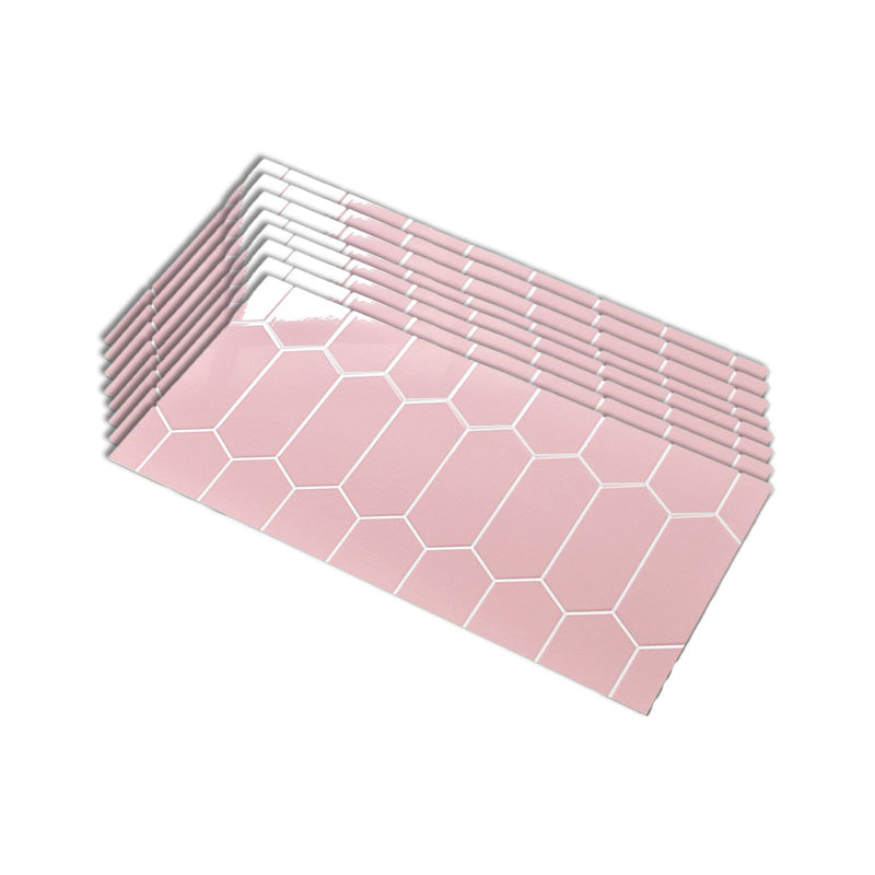 Modern Style Floor Tile Rectangle Straight Edge Floor Tile for Bathroom Pinkish Red 12"L x 24"W Clearhalo 'Floor Tiles & Wall Tiles' 'floor_tiles_wall_tiles' 'Flooring 'Home Improvement' 'home_improvement' 'home_improvement_floor_tiles_wall_tiles' Walls and Ceiling' 7080367