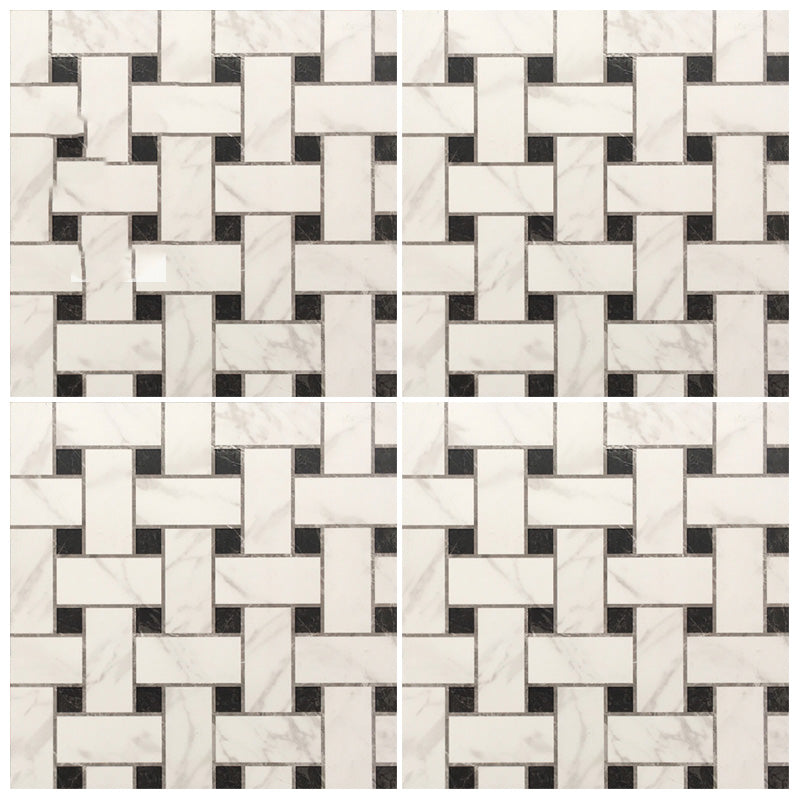 Modern Style Floor Tile Straight Edge Square Fabric Look Floor Tile Clearhalo 'Floor Tiles & Wall Tiles' 'floor_tiles_wall_tiles' 'Flooring 'Home Improvement' 'home_improvement' 'home_improvement_floor_tiles_wall_tiles' Walls and Ceiling' 7080388