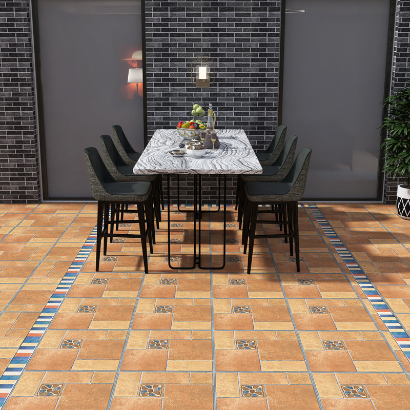 Modern Outdoor Floor Tile Straight Edge Vintage Square Floor Tile Clearhalo 'Floor Tiles & Wall Tiles' 'floor_tiles_wall_tiles' 'Flooring 'Home Improvement' 'home_improvement' 'home_improvement_floor_tiles_wall_tiles' Walls and Ceiling' 7080396