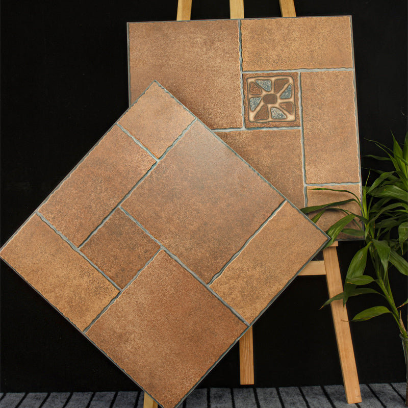 Modern Outdoor Floor Tile Straight Edge Vintage Square Floor Tile Clearhalo 'Floor Tiles & Wall Tiles' 'floor_tiles_wall_tiles' 'Flooring 'Home Improvement' 'home_improvement' 'home_improvement_floor_tiles_wall_tiles' Walls and Ceiling' 7080398