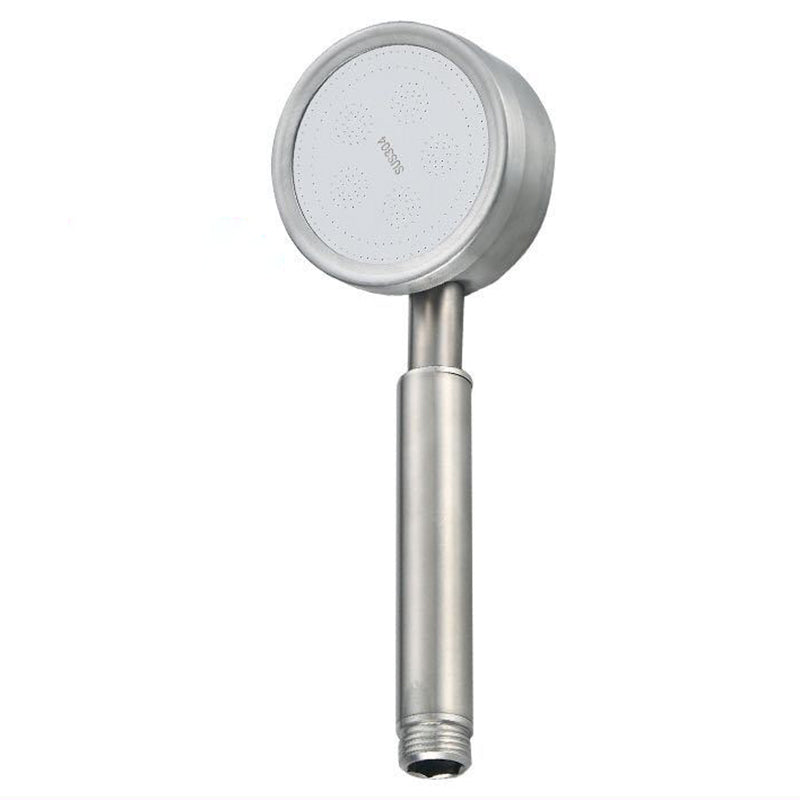 Modern Hand Shower Stainless Steel Handheld Shower Head Wall-Mount Shower Combo Hand Shower Clearhalo 'Bathroom Remodel & Bathroom Fixtures' 'Home Improvement' 'home_improvement' 'home_improvement_shower_heads' 'Shower Heads' 'shower_heads' 'Showers & Bathtubs Plumbing' 'Showers & Bathtubs' 7080457