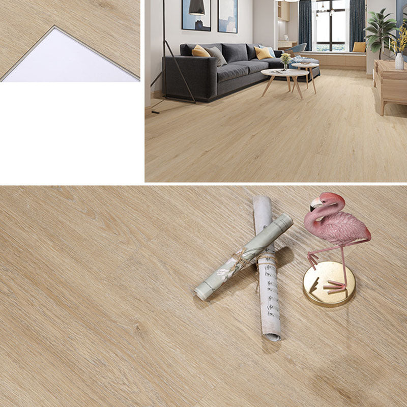 Rectangular Laminate Flooring Wooden Slip Resistant Waterproof Indoor Laminate Floor Khaki Clearhalo 'Flooring 'Home Improvement' 'home_improvement' 'home_improvement_laminate_flooring' 'Laminate Flooring' 'laminate_flooring' Walls and Ceiling' 7080855