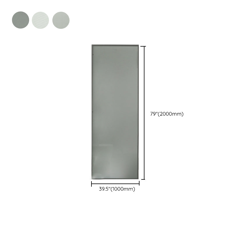 Tempered Shower Door Framed Scratch Resistant Shower Bath Door Clearhalo 'Bathroom Remodel & Bathroom Fixtures' 'Home Improvement' 'home_improvement' 'home_improvement_shower_tub_doors' 'Shower and Tub Doors' 'shower_tub_doors' 'Showers & Bathtubs' 7081091