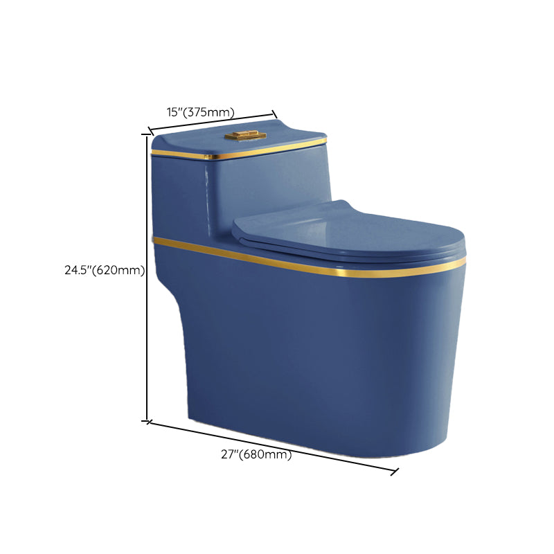 Traditional Ceramic Flush Toilet Floor Mounted Toilet Bowl for Washroom Clearhalo 'Bathroom Remodel & Bathroom Fixtures' 'Home Improvement' 'home_improvement' 'home_improvement_toilets' 'Toilets & Bidets' 'Toilets' 7081332