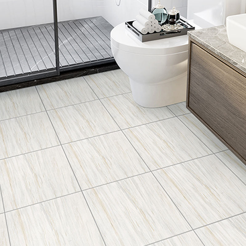 Modern Peel & Stick Mosaic Tile Square PVC Single Tile Tile-Peel & Stick White-Gray Clearhalo 'Flooring 'Home Improvement' 'home_improvement' 'home_improvement_vinyl_flooring' 'Vinyl Flooring' 'vinyl_flooring' Walls and Ceiling' 7082598