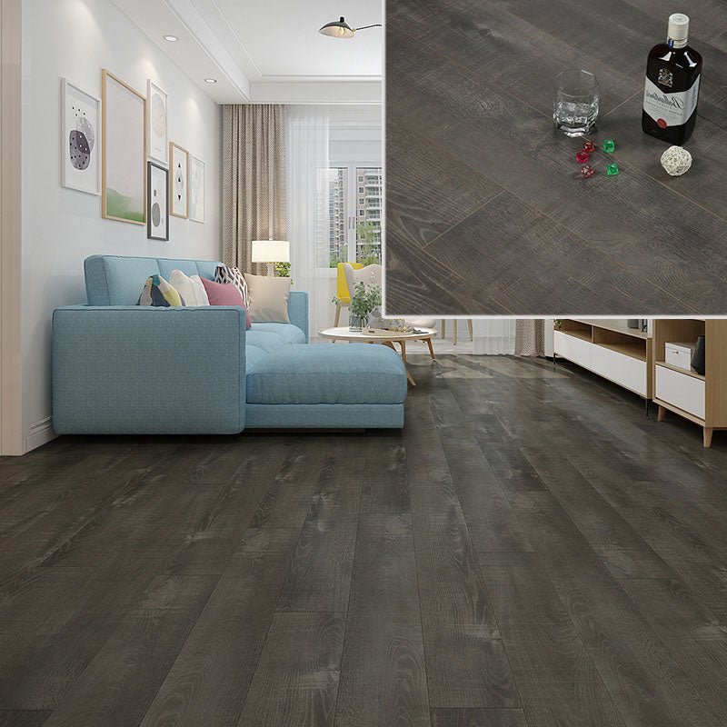 Laminate Pine Wood Click Lock Rectangular Textured Scratch Resistant Indoor Laminate Floor Grey Clearhalo 'Flooring 'Home Improvement' 'home_improvement' 'home_improvement_laminate_flooring' 'Laminate Flooring' 'laminate_flooring' Walls and Ceiling' 7097500