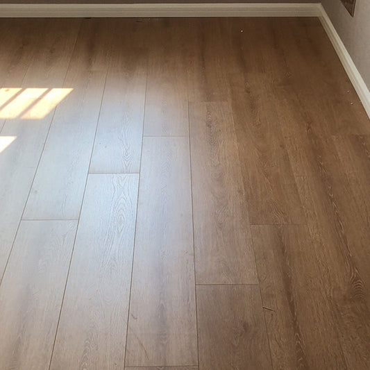 Laminate Pine Wood Click Lock Rectangular Textured Scratch Resistant Indoor Laminate Floor Clearhalo 'Flooring 'Home Improvement' 'home_improvement' 'home_improvement_laminate_flooring' 'Laminate Flooring' 'laminate_flooring' Walls and Ceiling' 7097502