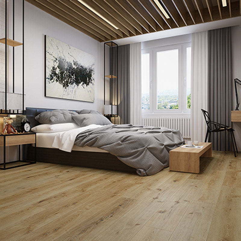 Laminate Pine Wood Click Lock Rectangular Textured Scratch Resistant Indoor Laminate Floor Clearhalo 'Flooring 'Home Improvement' 'home_improvement' 'home_improvement_laminate_flooring' 'Laminate Flooring' 'laminate_flooring' Walls and Ceiling' 7097509