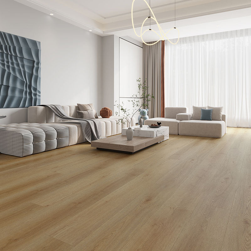 Wooden Laminate Water Resistant Click Lock Textured Indoor Rectangular Laminate Floor Natural Clearhalo 'Flooring 'Home Improvement' 'home_improvement' 'home_improvement_laminate_flooring' 'Laminate Flooring' 'laminate_flooring' Walls and Ceiling' 7097530