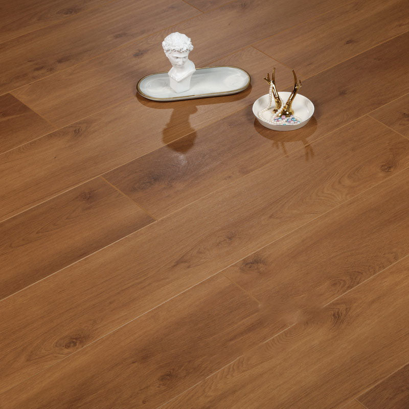 Wooden Laminate Rectangular Click Lock Scratch Resistant Waterproof Laminate Floor Brown Clearhalo 'Flooring 'Home Improvement' 'home_improvement' 'home_improvement_laminate_flooring' 'Laminate Flooring' 'laminate_flooring' Walls and Ceiling' 7097584