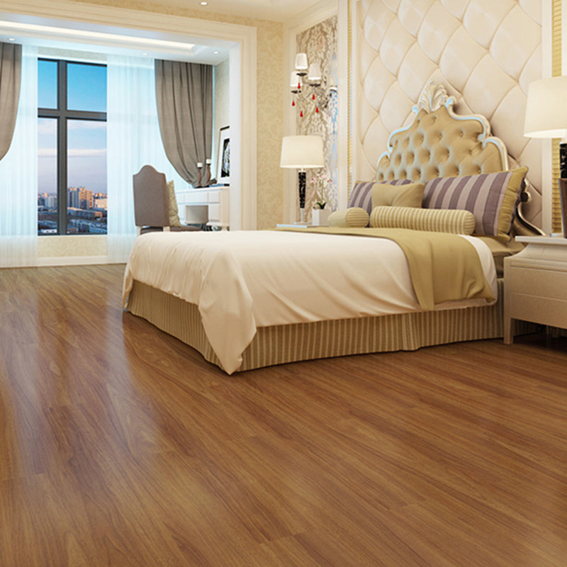 PVC Flooring Peel and Stick Smooth Wood Look Rectangle Vinyl Flooring Orange/ Brown Clearhalo 'Flooring 'Home Improvement' 'home_improvement' 'home_improvement_vinyl_flooring' 'Vinyl Flooring' 'vinyl_flooring' Walls and Ceiling' 7098198