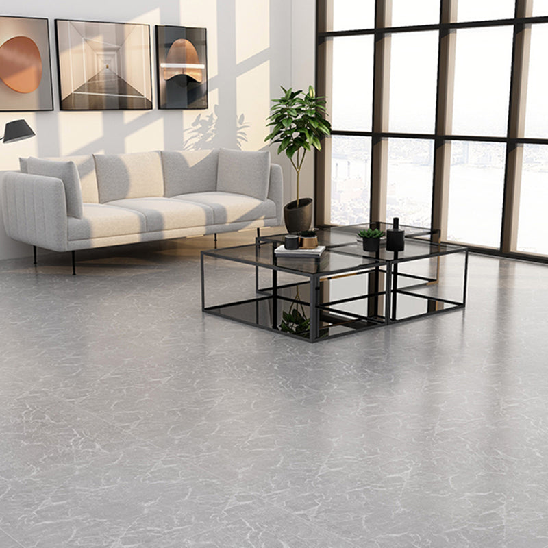 Peel and Stick PVC Flooring Smooth Waterproof Vinyl Flooring for Living Room Cream Gray Clearhalo 'Flooring 'Home Improvement' 'home_improvement' 'home_improvement_vinyl_flooring' 'Vinyl Flooring' 'vinyl_flooring' Walls and Ceiling' 7099373