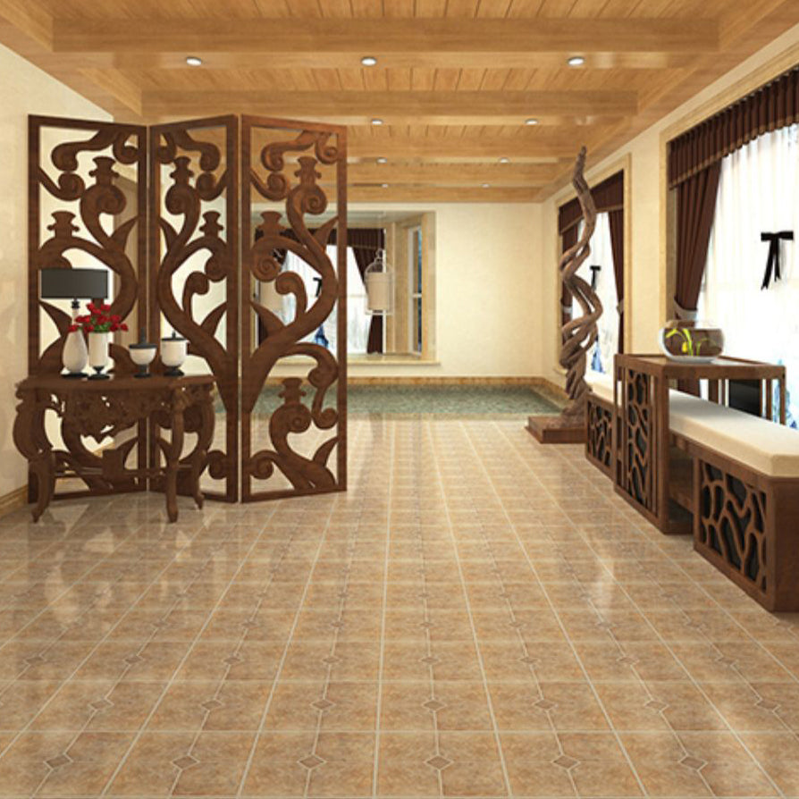 Smooth PVC Flooring Peel and Stick Waterproof Square Vinyl Flooring Clearhalo 'Flooring 'Home Improvement' 'home_improvement' 'home_improvement_vinyl_flooring' 'Vinyl Flooring' 'vinyl_flooring' Walls and Ceiling' 7099469