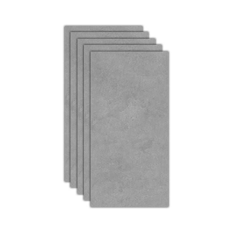 No Pattern Rectangle Tile Matte Slate Singular Tile for Home Decor Silver Gray Clearhalo 'Floor Tiles & Wall Tiles' 'floor_tiles_wall_tiles' 'Flooring 'Home Improvement' 'home_improvement' 'home_improvement_floor_tiles_wall_tiles' Walls and Ceiling' 7099735