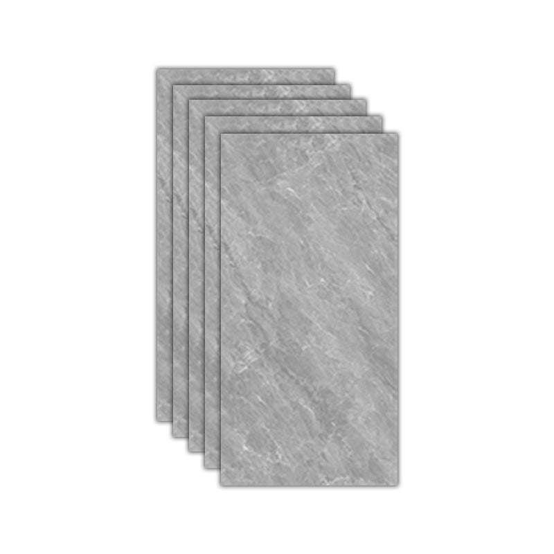 No Pattern Rectangle Tile Matte Slate Singular Tile for Home Decor Light Gray Clearhalo 'Floor Tiles & Wall Tiles' 'floor_tiles_wall_tiles' 'Flooring 'Home Improvement' 'home_improvement' 'home_improvement_floor_tiles_wall_tiles' Walls and Ceiling' 7099756