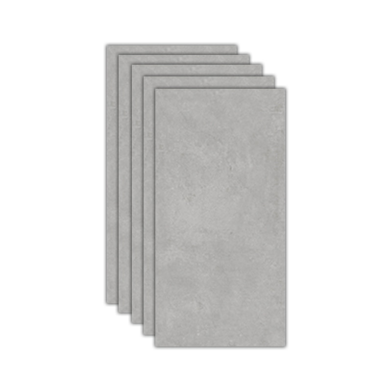 No Pattern Rectangle Tile Matte Slate Singular Tile for Home Decor Medium Grey Clearhalo 'Floor Tiles & Wall Tiles' 'floor_tiles_wall_tiles' 'Flooring 'Home Improvement' 'home_improvement' 'home_improvement_floor_tiles_wall_tiles' Walls and Ceiling' 7099757