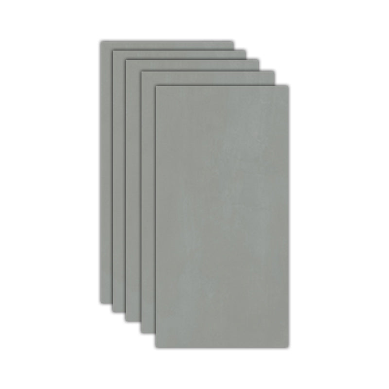 No Pattern Rectangle Tile Matte Slate Singular Tile for Home Decor Light Gray-Black Clearhalo 'Floor Tiles & Wall Tiles' 'floor_tiles_wall_tiles' 'Flooring 'Home Improvement' 'home_improvement' 'home_improvement_floor_tiles_wall_tiles' Walls and Ceiling' 7099758