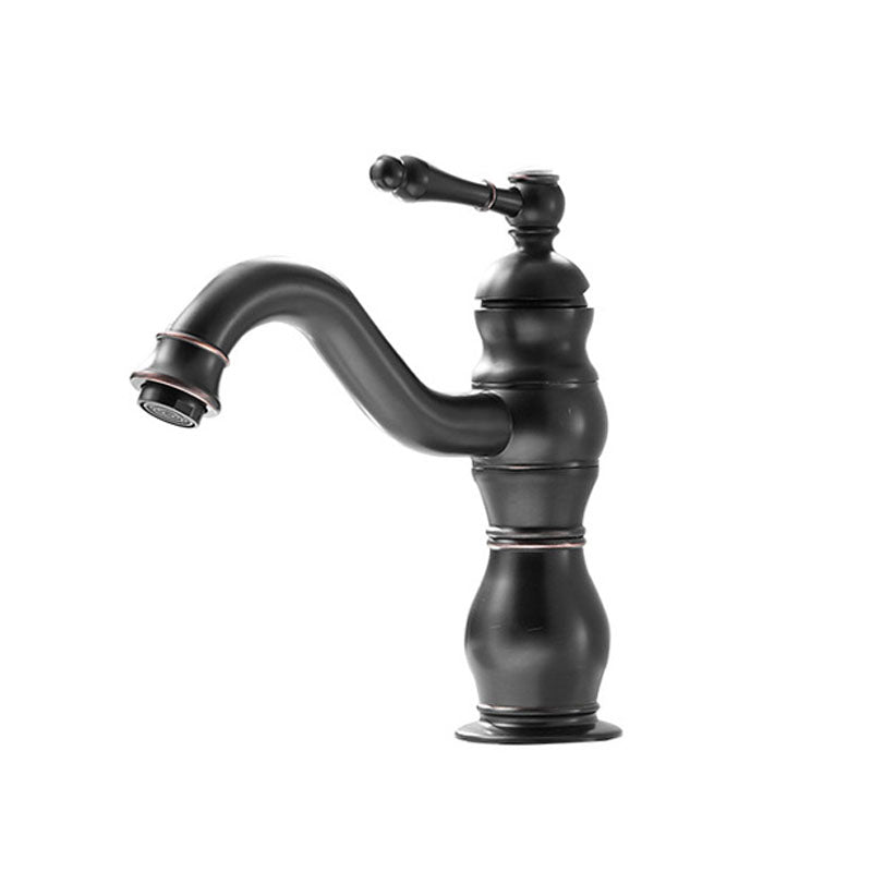 Vintage Bathroom Tube Faucet One Handle Flush Mount Bathtub Faucet Clearhalo 'Bathroom Remodel & Bathroom Fixtures' 'Bathtub Faucets' 'bathtub_faucets' 'Home Improvement' 'home_improvement' 'home_improvement_bathtub_faucets' 7100890