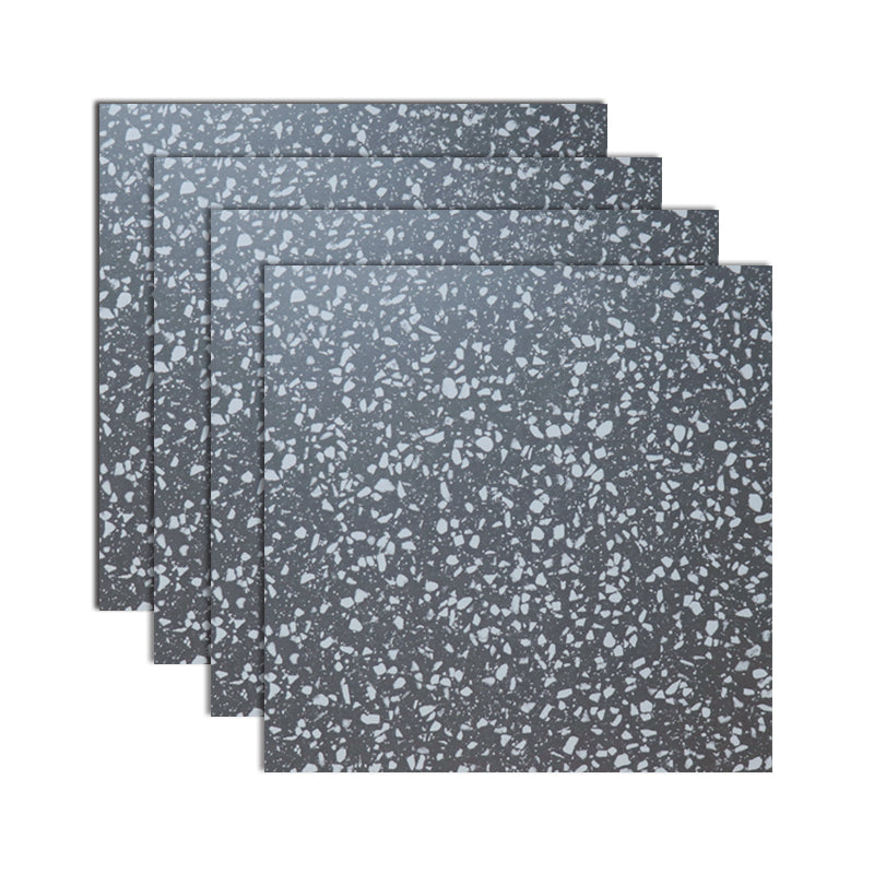 Bathroom Floor Wall Tile Ceramic Square Terrazzo Indoor Tile Dust Gray Clearhalo 'Floor Tiles & Wall Tiles' 'floor_tiles_wall_tiles' 'Flooring 'Home Improvement' 'home_improvement' 'home_improvement_floor_tiles_wall_tiles' Walls and Ceiling' 7101719