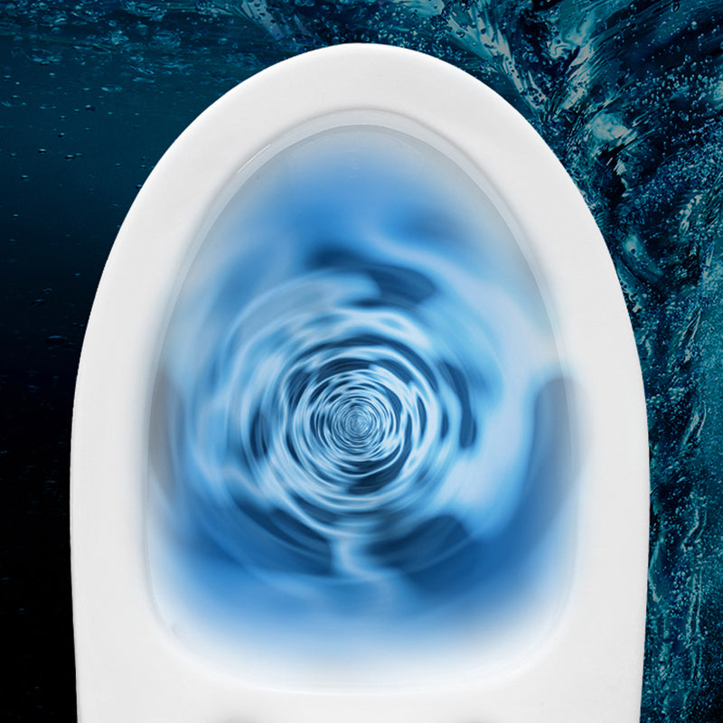 Modern Ceramic Toilet Bowl Floor Mounted Urine Toilet with Seat for Washroom Clearhalo 'Bathroom Remodel & Bathroom Fixtures' 'Home Improvement' 'home_improvement' 'home_improvement_toilets' 'Toilets & Bidets' 'Toilets' 7105317