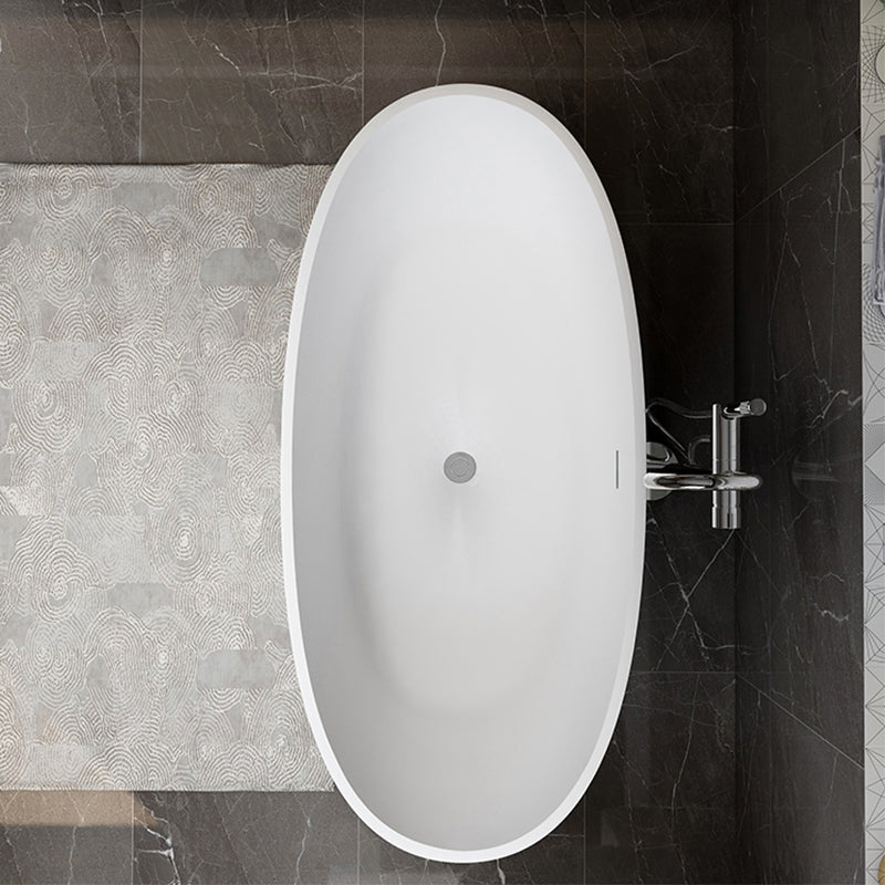 Stone Soaking Bathtub Antique Finish Flat Bottom Back to Wall Bath Tub Clearhalo 'Bathroom Remodel & Bathroom Fixtures' 'Bathtubs' 'Home Improvement' 'home_improvement' 'home_improvement_bathtubs' 'Showers & Bathtubs' 7106985