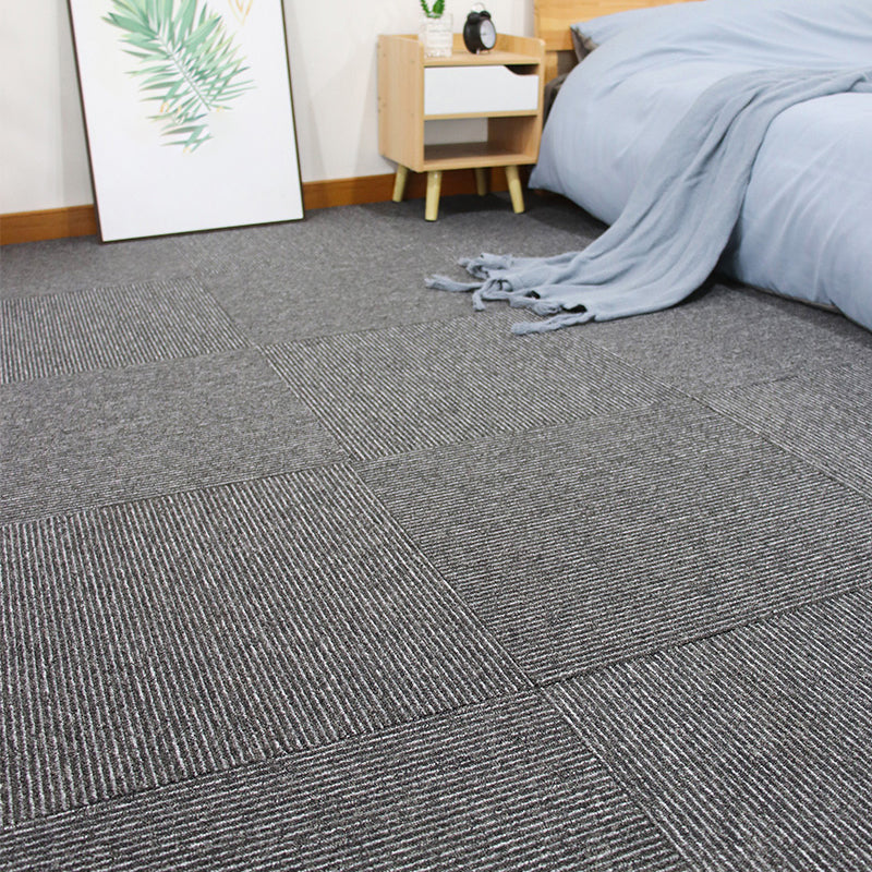 Level Setting - Grey: Bedroom Rugs by FLOR