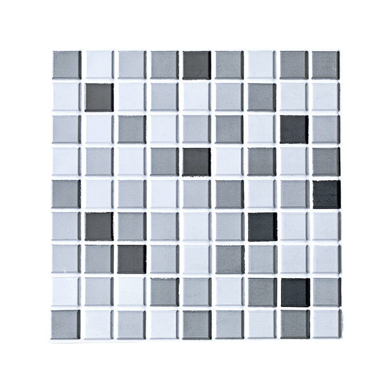 PVC Peel & Stick Mosaic Tile Square Shape Mosaic Tile Wallpaper Clearhalo 'Flooring 'Home Improvement' 'home_improvement' 'home_improvement_peel_stick_blacksplash' 'Peel & Stick Backsplash Tile' 'peel_stick_blacksplash' 'Walls & Ceilings' Walls and Ceiling' 7112603