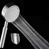 Modern Shower Head Stainless Steel Round Metal Handheld Shower Head Clearhalo 'Bathroom Remodel & Bathroom Fixtures' 'Home Improvement' 'home_improvement' 'home_improvement_shower_heads' 'Shower Heads' 'shower_heads' 'Showers & Bathtubs Plumbing' 'Showers & Bathtubs' 7112719