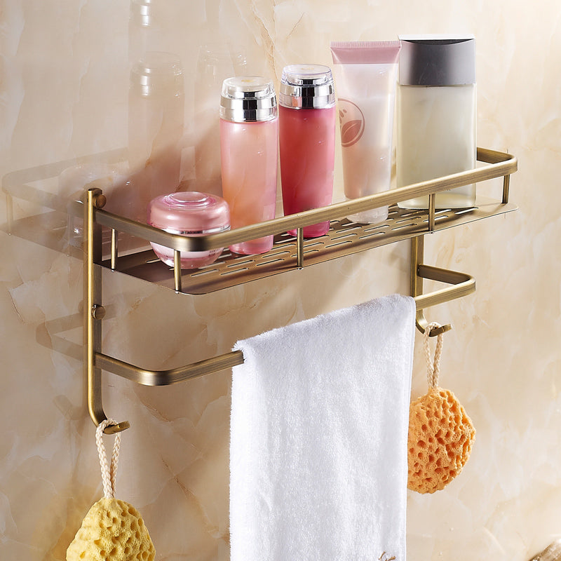 Traditional Bathroom Accessories Hardware Set Brass Accessories Hardware Set Shelf Clearhalo 'Bathroom Hardware Sets' 'Bathroom Hardware' 'Bathroom Remodel & Bathroom Fixtures' 'bathroom_hardware_sets' 'Home Improvement' 'home_improvement' 'home_improvement_bathroom_hardware_sets' 7116102