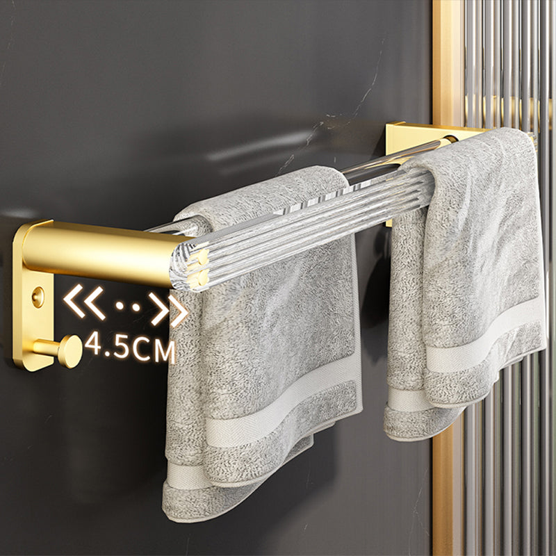 6 Piece Bathroom Accessory Set in Gold Metal Bath Hardware Set Clearhalo 'Bathroom Hardware Sets' 'Bathroom Hardware' 'Bathroom Remodel & Bathroom Fixtures' 'bathroom_hardware_sets' 'Home Improvement' 'home_improvement' 'home_improvement_bathroom_hardware_sets' 7116710