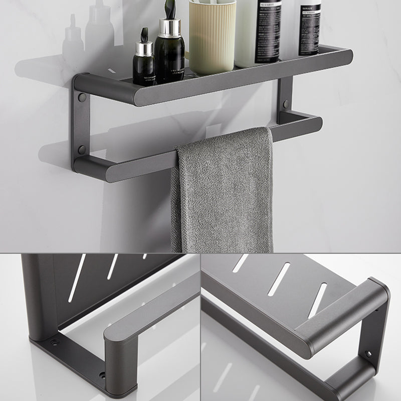 Grey Bathroom Accessory Kit Modern Bathroom Accessories Hardware Set Clearhalo 'Bathroom Hardware Sets' 'Bathroom Hardware' 'Bathroom Remodel & Bathroom Fixtures' 'bathroom_hardware_sets' 'Home Improvement' 'home_improvement' 'home_improvement_bathroom_hardware_sets' 7116866