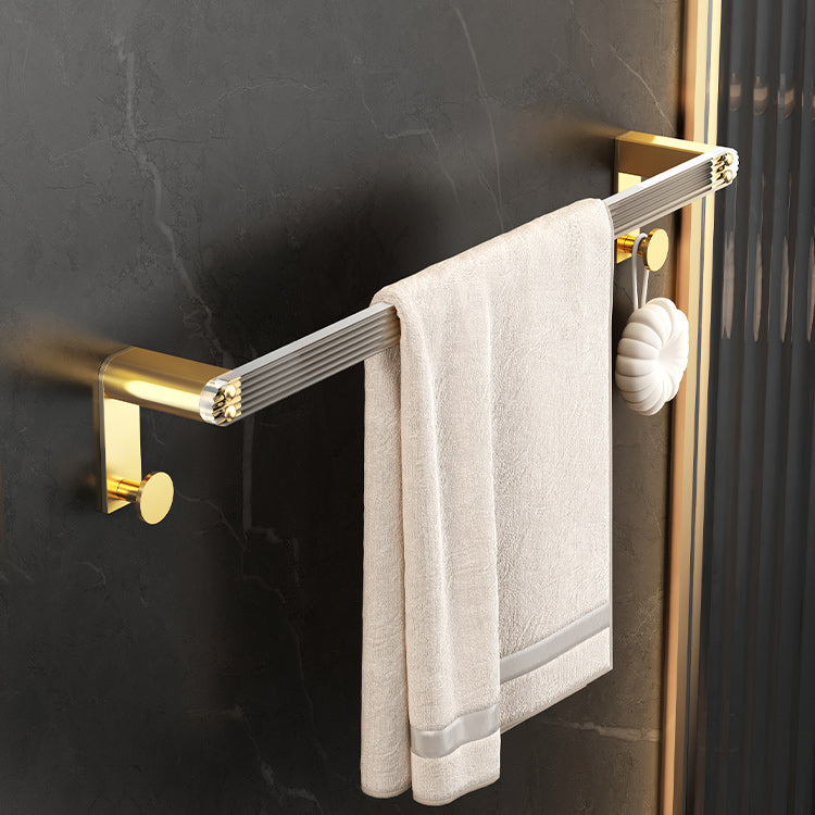 Plastic Modern Bathroom Accessories Hardware Set with Bath Shelf Clearhalo 'Bathroom Hardware Sets' 'Bathroom Hardware' 'Bathroom Remodel & Bathroom Fixtures' 'bathroom_hardware_sets' 'Home Improvement' 'home_improvement' 'home_improvement_bathroom_hardware_sets' 7117265