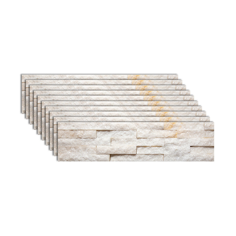 Rectangle Engineered Stone Tile Fire Resistant Stacked Stone Wall Tile Pink-White Clearhalo 'Floor Tiles & Wall Tiles' 'floor_tiles_wall_tiles' 'Flooring 'Home Improvement' 'home_improvement' 'home_improvement_floor_tiles_wall_tiles' Walls and Ceiling' 7119378