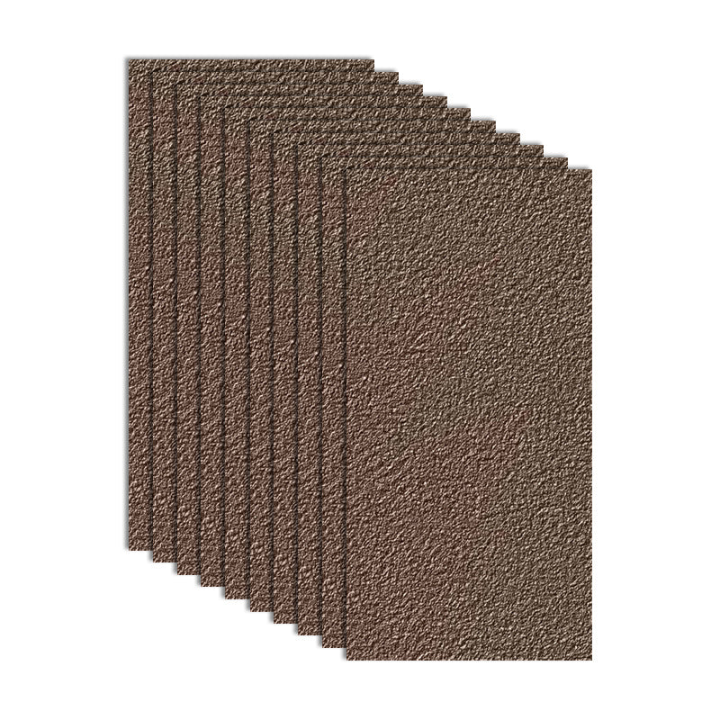 Rectangle Wall Tile Straight Edge Matte Singular Tile for Outdoor Wall Coffee Clearhalo 'Floor Tiles & Wall Tiles' 'floor_tiles_wall_tiles' 'Flooring 'Home Improvement' 'home_improvement' 'home_improvement_floor_tiles_wall_tiles' Walls and Ceiling' 7119401