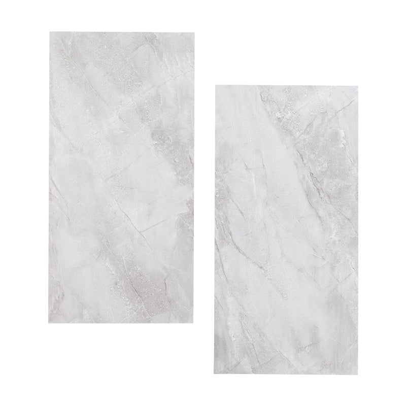 Marbling Floor Tile Straight Edge Polished Rectangle Singular Tile Cream Gray Clearhalo 'Floor Tiles & Wall Tiles' 'floor_tiles_wall_tiles' 'Flooring 'Home Improvement' 'home_improvement' 'home_improvement_floor_tiles_wall_tiles' Walls and Ceiling' 7119421