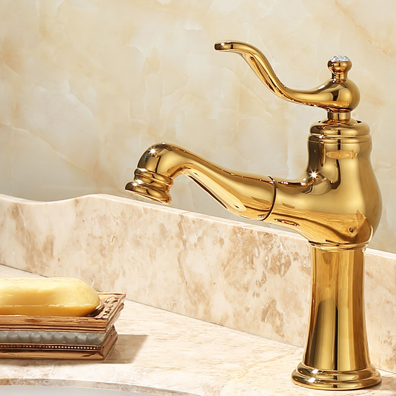 Traditional Deck Mounted Bronze Tub Faucet Set Single Handle Tub Filler Trim with Hose Dorado 9.4" Tradicional Clearhalo 'bathroom_sink_faucets' 'Conjunta de Baño y Conjunta de Grifo' 'Coronamiento de Baño y Dispositivo de Baño' 'Grifo del lavabo del baño' 'Hogar' 'home_improvement' 'home_improvement_bathroom_sink_faucets' 'Mejoras para el hogar' 7119732