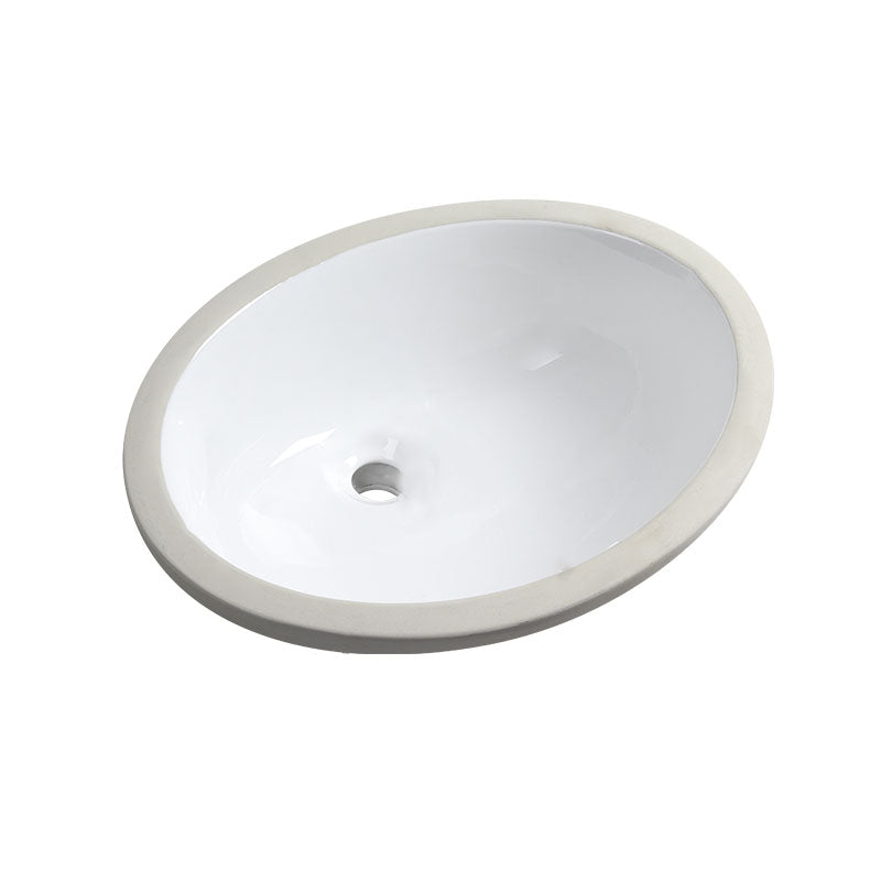 Modern Oval Wash Stand Ceramic Table Installation Bathroom Sink 22"L x 16"W x 8"H Sink Clearhalo 'Bathroom Remodel & Bathroom Fixtures' 'Bathroom Sinks & Faucet Components' 'Bathroom Sinks' 'bathroom_sink' 'Home Improvement' 'home_improvement' 'home_improvement_bathroom_sink' 7120042