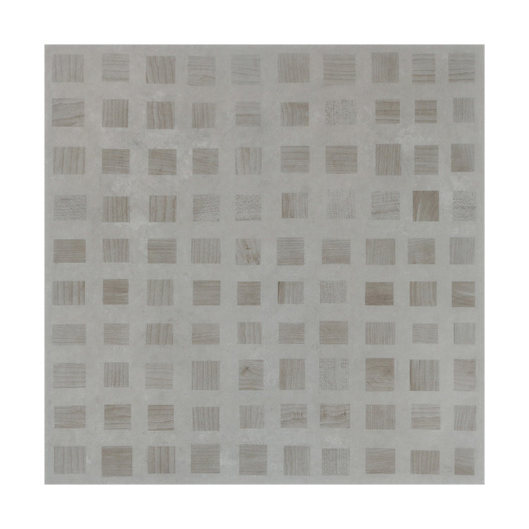 Square Mixed Material Singular Tile in Gray 24" x 24" for Indoor Floor Clearhalo 'Floor Tiles & Wall Tiles' 'floor_tiles_wall_tiles' 'Flooring 'Home Improvement' 'home_improvement' 'home_improvement_floor_tiles_wall_tiles' Walls and Ceiling' 7120169