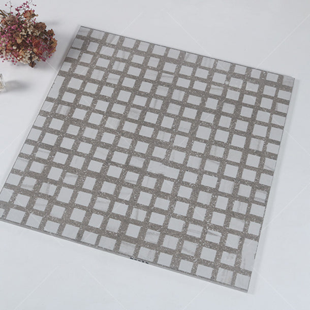 Square Mixed Material Singular Tile in Gray 24" x 24" for Indoor Floor Clearhalo 'Floor Tiles & Wall Tiles' 'floor_tiles_wall_tiles' 'Flooring 'Home Improvement' 'home_improvement' 'home_improvement_floor_tiles_wall_tiles' Walls and Ceiling' 7120171