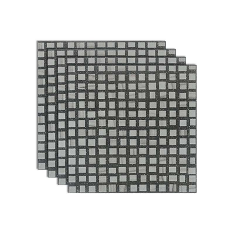 Square Mixed Material Singular Tile in Gray 24" x 24" for Indoor Floor Smoke Gray Clearhalo 'Floor Tiles & Wall Tiles' 'floor_tiles_wall_tiles' 'Flooring 'Home Improvement' 'home_improvement' 'home_improvement_floor_tiles_wall_tiles' Walls and Ceiling' 7120172