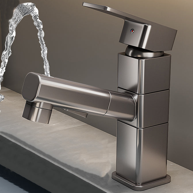 Contemporary Single Handle Bathroom Vessel shops Faucet