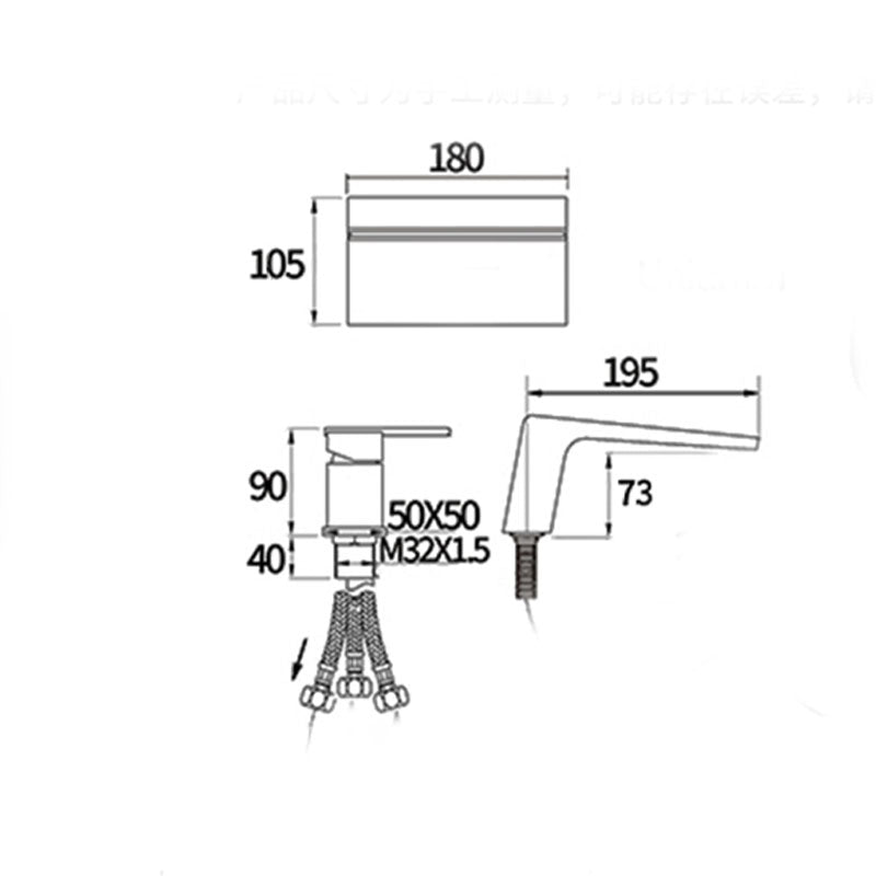 Modern Tub Spout Trim Copper Deck-Mount with Hand Shower and Handles Roman Tub Faucet Clearhalo 'Bathroom Remodel & Bathroom Fixtures' 'Bathtub Faucets' 'bathtub_faucets' 'Home Improvement' 'home_improvement' 'home_improvement_bathtub_faucets' 7126711