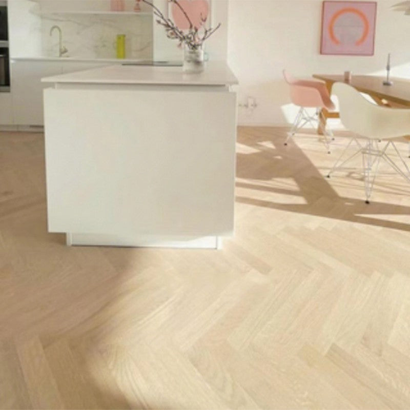 Engineered Hardwood Flooring Click-Locking Hardwood Deck Tiles Beige Clearhalo 'Flooring 'Hardwood Flooring' 'hardwood_flooring' 'Home Improvement' 'home_improvement' 'home_improvement_hardwood_flooring' Walls and Ceiling' 7127577