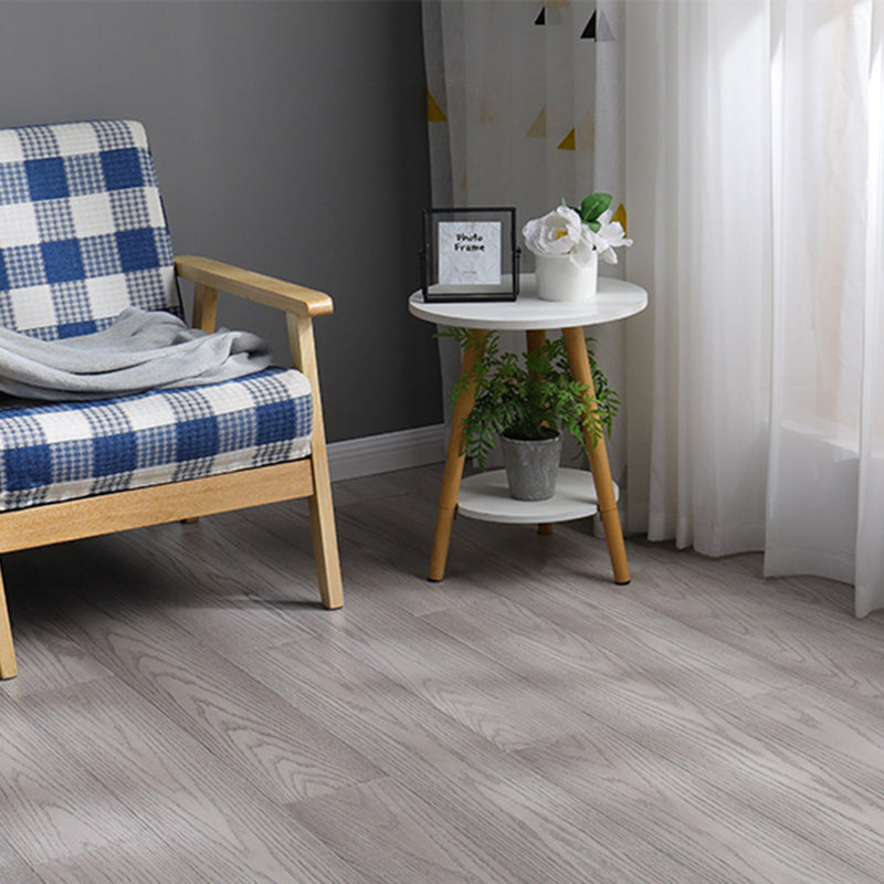 Click-Locking Hardwood Flooring Smooth Solid Hardwood Deck Tiles Dark Gray Clearhalo 'Flooring 'Hardwood Flooring' 'hardwood_flooring' 'Home Improvement' 'home_improvement' 'home_improvement_hardwood_flooring' Walls and Ceiling' 7127645