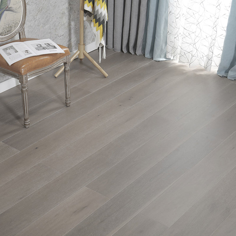 Click-Locking Hardwood Flooring Engineered Wood Flooring Tiles Light Gray Clearhalo 'Flooring 'Hardwood Flooring' 'hardwood_flooring' 'Home Improvement' 'home_improvement' 'home_improvement_hardwood_flooring' Walls and Ceiling' 7129082